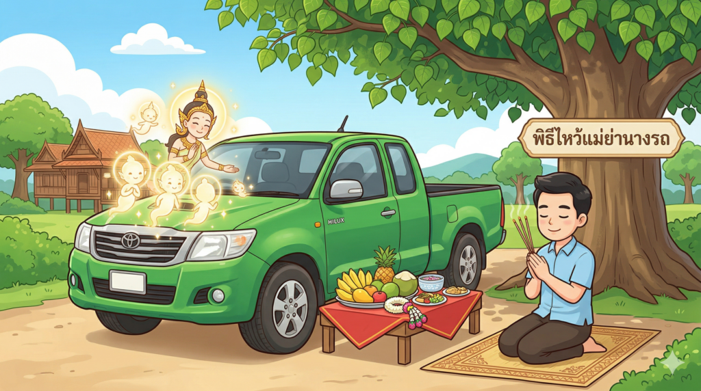 Gemini_Generated_Image_6gaw5e6gaw5e6gaw-1024x572 บทสวดแม่ย่านางสำหรับผู้ถอยรถใหม่ ประจำปี 2569
