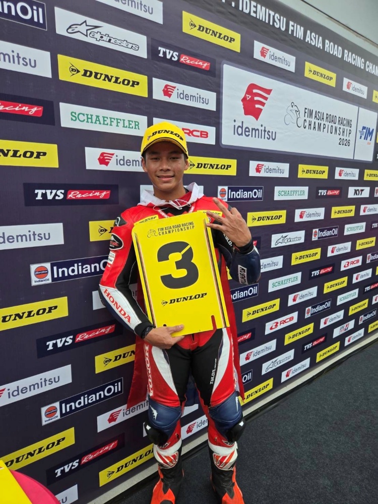 batch_05-ARRC-เรซ-2 มันส์หยดทุกโค้ง! “มิกซ์-ธนัช” รีดสมรรถนะทะลุขึ้นโพเดียมอันดับ 3 คลาส SS600 เรซ 2 ที่เซปัง ARRC