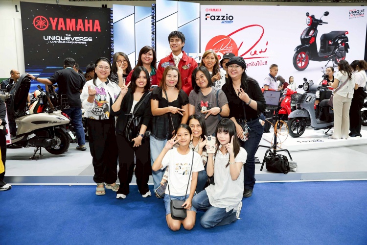 batch_23-เด็กใหม่บุกบูทยามาฮ่าเปิดจักรวาลยูนีคเ เด็กใหม่บุกบูทยามาฮ่าเปิดจักรวาลยูนีคเวิร์ส ชว์ความเป็นตัวเองกับ YAMAHA FAZZIO HYBRID #คันใหม่ถูกใจโน๊ะ!