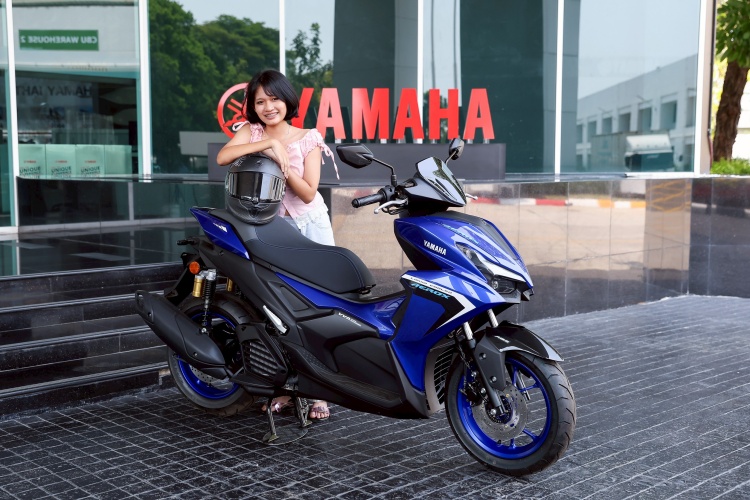 batch_ASP_1608 ยามาฮ่ามอบ All New AEROX พร้อมหมวก Scorpion ลายเซ็น “อเล็กซ์ รินส์” แก่ผู้โชคดี YAMAHA STAND @MotoGP 2026