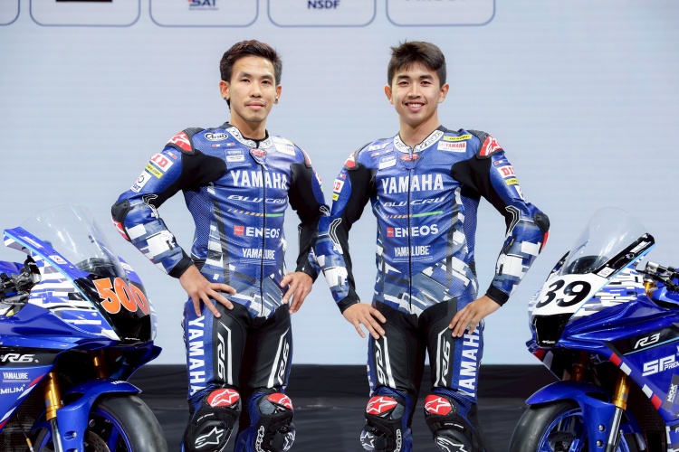 batch_ASP_7108 Yamaha เปิดไลน์อัปล่าแชมป์เอเชีย ส่ง “ตี – ไอเดีย” ลุย ARRC พร้อมปั้น “กัส – อิงค์” สู่เวทีโลกใน R3 BLU CRU