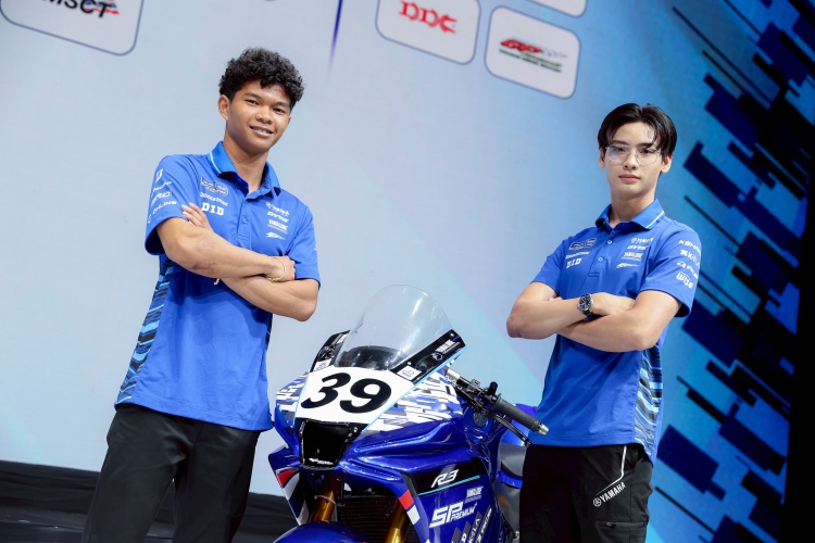 batch_ASP_7212 Yamaha เปิดไลน์อัปล่าแชมป์เอเชีย ส่ง “ตี – ไอเดีย” ลุย ARRC พร้อมปั้น “กัส – อิงค์” สู่เวทีโลกใน R3 BLU CRU