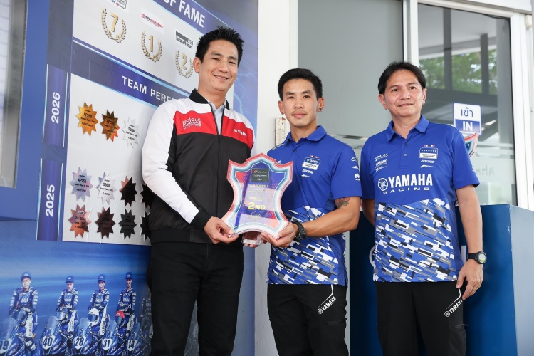 batch_S__604495893 YAMAHA ประดับดาวเข้าสู่หอเกียรติยศ 2 นักบิดไทยสร้างผลงานระดับเอเชีย ศึก ARRC 2026 สนามแรก