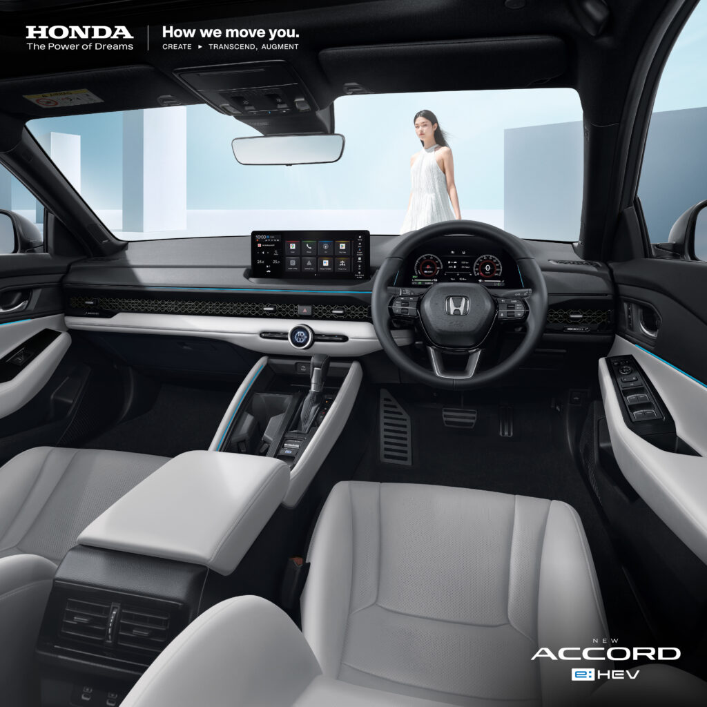 Honda-Accord-eHEV_Interior-1024x1024 New Honda Accord e:HEV ยกระดับนิยามแห่งความสมบูรณ์แบบไปอีกขั้น