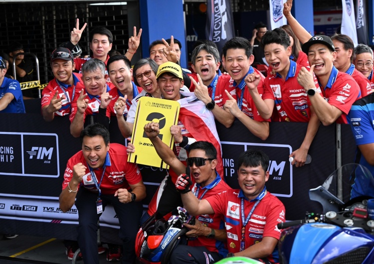 batch_2-ARRC-race_one-r.2 "มิกซ์-ธนัช" บดจอมเก๋าเอเชีย ทะยานคว้าโพเดียมอันดับ 2 เรซแรก โฮมเรซ ศึก ARRC