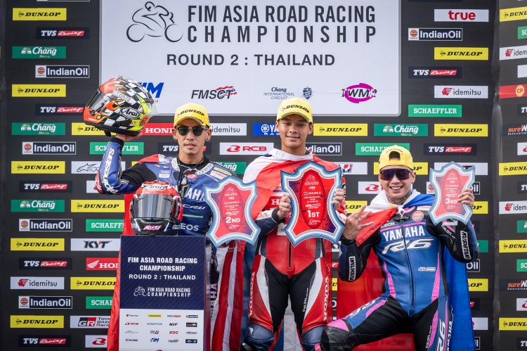 batch_5.ss600_Poduim_3 ธงไทยกระหึ่มเอเชีย! 5 นักบิดผงาดกวาดโพเดียม ซิว 2 แชมป์ ศึก Asia Road Racing สนาม 2