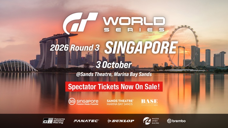 batch_GT-World-Series-2026_3 Gran Turismo World Series 2026 เตรียมเปิดสนามแข่งรอบที่ 3 ปักหมุด “Sands Theatre” ในสิงคโปร์ เสาร์ที่ 3 ตุลาคนี้