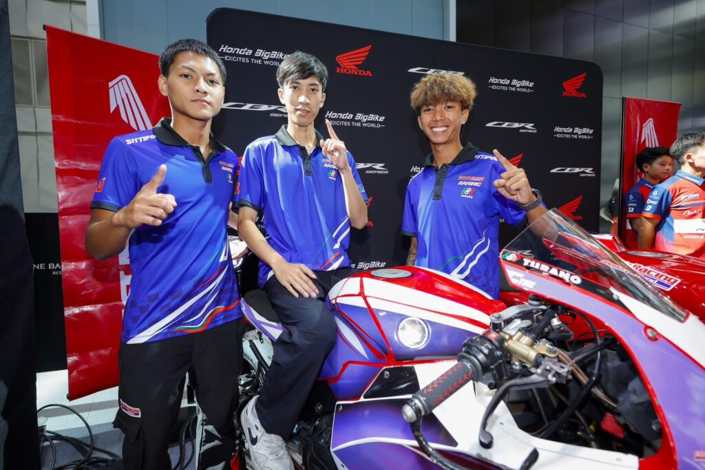 แถลง-BRIC2026-06-1024x683 ไทยฮอนด้าหนุน ทีมนักบิดไทย ดัน 3 โค้ชรุ่นใหม่พร้อมทีมช่างไทยยกทัพ Honda CBR Series ลุยศึก BRIC Superbike 2026