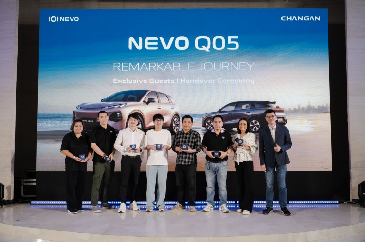 batch_05-1 CHANGAN ฉลองความสำเร็จ จัดงานส่งมอบรถ NEVO Q05 อย่างเป็นทางการ หลังกวาดยอดจองทะลุ 2,200 คัน ภายใน 7 วัน หลังเปิดตัว