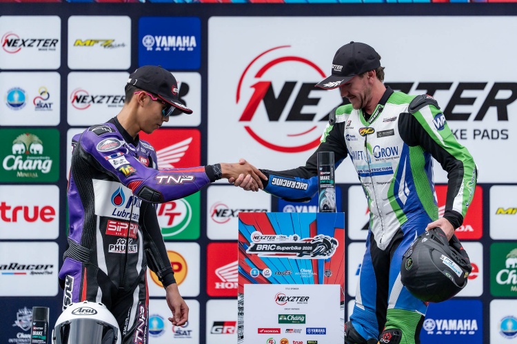 batch_4.SB1_ เปิดซีซั่นเดือด! NEXZTER BRIC Superbike 2026 "มิกซ์-ธนัช" พลิกเฉือนนักบิดโมโตทูประเดิมชัยสนามแรก