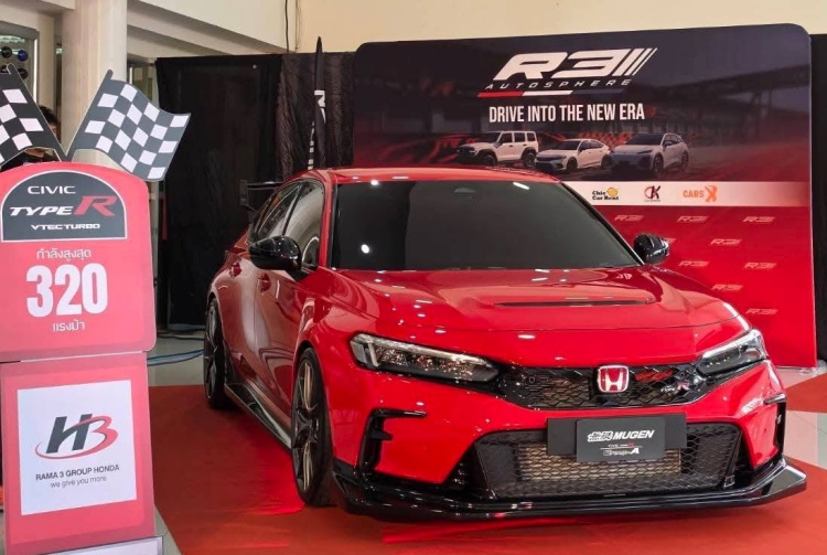 batch_937639_0 R3 AUTOSPHERE เปิดตัว HONDA CIVIC TYPE R MUGEN GROUP A คันแรกในประเทศไทย