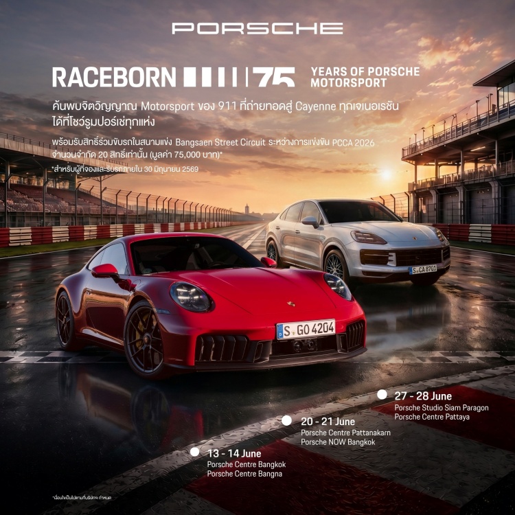 batch_KV_Raceborn_11 Raceborn สัมผัสจิตวิญญาณจากสนามแข่งที่ขับเคลื่อนสมรรถนะของปอร์เช่