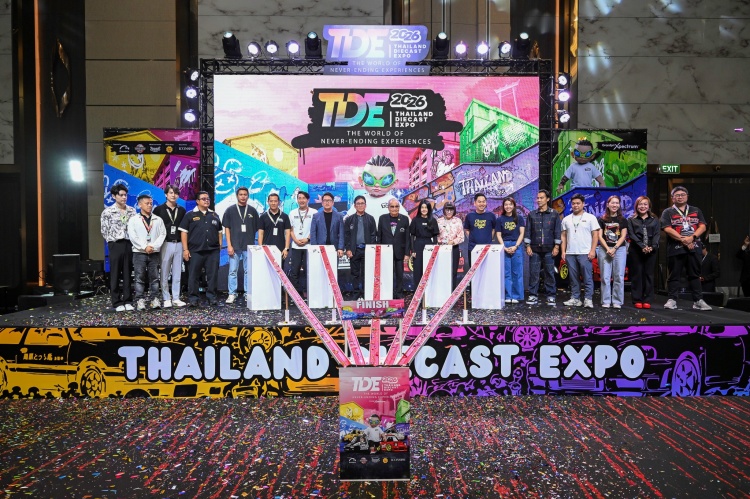 batch_4-2 เปิดฉากยิ่งใหญ่ “THAILAND DIECAST EXPO 2026” ปีที่ 2 เติมสีสันโลกแห่งการสะสม เดินหน้ายกระดับสู่หมุดหมายวงการไดแคสต์แห่งอาเซียน