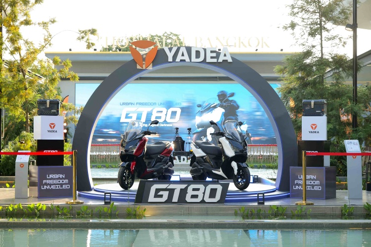 batch_Event_01 Yadea GT80 & GT80-P สมรรถนะเด่น ดีไซน์หรู ปลอดภัย ราคาเข้าถึงง่าย จดทะเบียนได้
