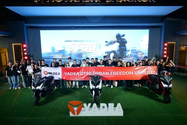 batch_Event_05 Yadea GT80 & GT80-P สมรรถนะเด่น ดีไซน์หรู ปลอดภัย ราคาเข้าถึงง่าย จดทะเบียนได้