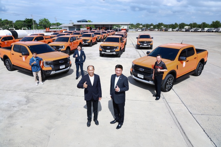 batch_Ford-hands-over-Ranger-2 ฟอร์ด ประเทศไทย ส่งมอบ ‘Ford Ranger’ จำนวน 88 คัน แก่กรมชลประทาน ตอกย้ำสมรรถนะและความอเนกประสงค์เพื่อสนับสนุนภารกิจระดับประเทศ