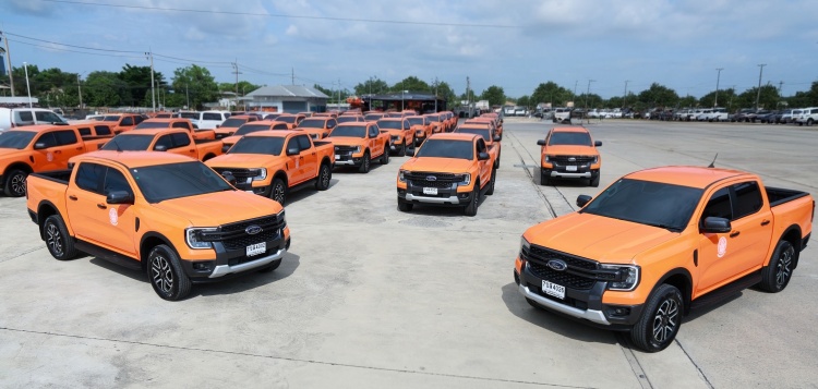batch_Ford-hands-over-Ranger-5 ฟอร์ด ประเทศไทย ส่งมอบ ‘Ford Ranger’ จำนวน 88 คัน แก่กรมชลประทาน ตอกย้ำสมรรถนะและความอเนกประสงค์เพื่อสนับสนุนภารกิจระดับประเทศ