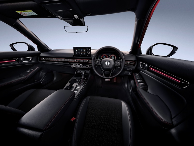 batch_Honda-Civic-eHev-S-Shift-Launch_-Main-Console-Red-Concept ครั้งแรกในไทย! New Honda Civic e:HEV ใหม่ เพิ่ม! Honda S+ Shift, Blind Spot Information และ Cross Traffic Monitor
