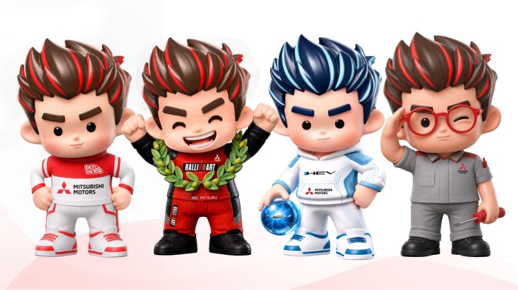 batch_02-MITSURU-Character-Collection MITSURU แบรนด์แอมบาสเดอร์ใหม่จาก Mitsubishi Motors พร้อมพาทุกคนออกไป “จอยได้ทุกเส้นทาง”
