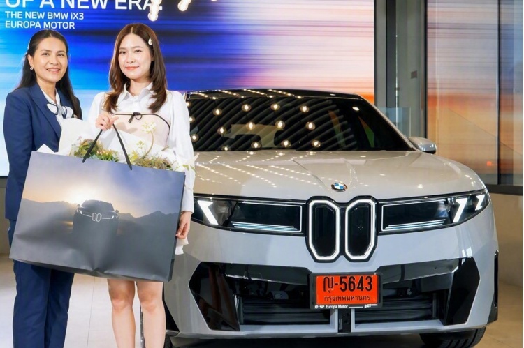 batch_BMW-iX3_Europa-Motor BMW ประเทศไทย ฉลองการส่งมอบ New iX3 ล็อตแรกถึงมือลูกค้าในไทย