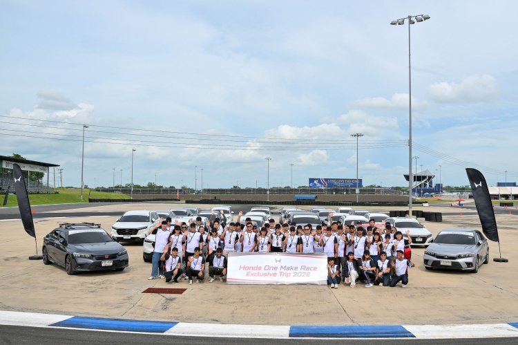batch_Honda-One-Make-Race-2026-Exclusive-Trip_2 Honda เชิญลูกค้าร่วมสัมผัสประสบการณ์เชียร์ติดขอบสนาม พร้อมติวเข้มทักษะการขับขี่ในสนามแข่งระดับโลก