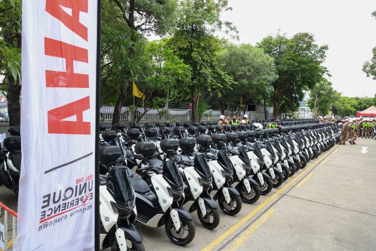 batch_S__629006351 ไทยยามาฮ่าส่งมอบ YAMAHA NMAX 155 ใหม่ จำนวน 1,001 คัน สนับสนุนภารกิจตำรวจจราจรทั่วประเทศ