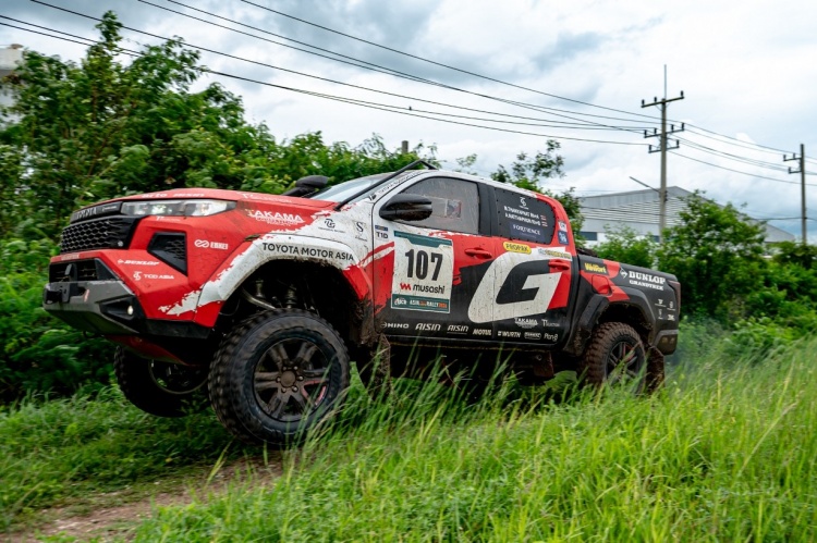 batch_YB4_2862 TOYOTA GAZOO Racing Thailand นำ Hilux TRAVO คว้าอันดับ 2 ในศึก AXCR 2026