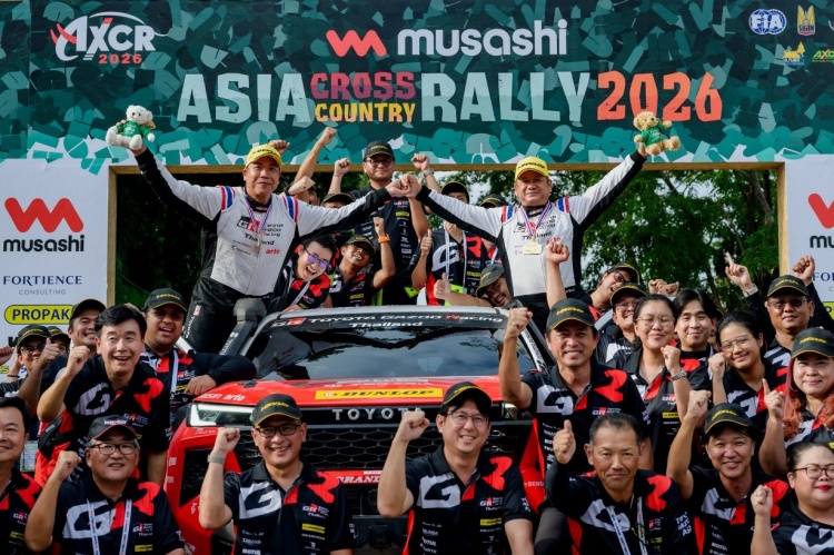 batch__GR99851 TOYOTA GAZOO Racing Thailand นำ Hilux TRAVO คว้าอันดับ 2 ในศึก AXCR 2026