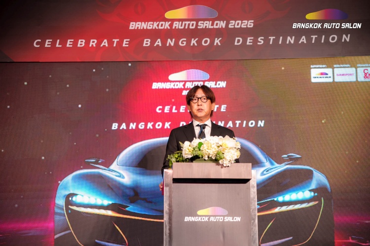 batch_มิสเตอร์-จุนอิจิ-ฟุคุอิ-กรรมการบริหาร-สมาค_ Bangkok Auto Salon 2026 กลับมาระเบิดความมันส์ 26-30 ส.ค.นี้! พร้อมต่อสัญญาลิขสิทธิ์จากซัง-เอฯ ต่อเนื่อง