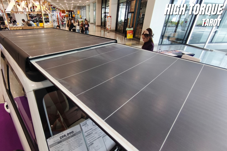 3 NEW SOLARKY SUN V ซิตี้คาร์ EV ที่ชาร์จไฟด้วยแสงอาทิตย์ได้ ในราคา 299,000 บาท