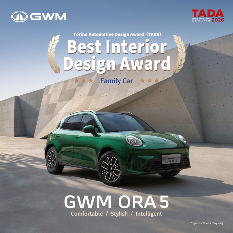 batch_01_GWM-Wins-Two-Major-Honors-at-Torino-Automotive-Design-Award-2026 GWM ORA 5 และ TANK 300 คว้า 2 รางวัลใหญ่จากเวที Torino Automotive Design Award 2026