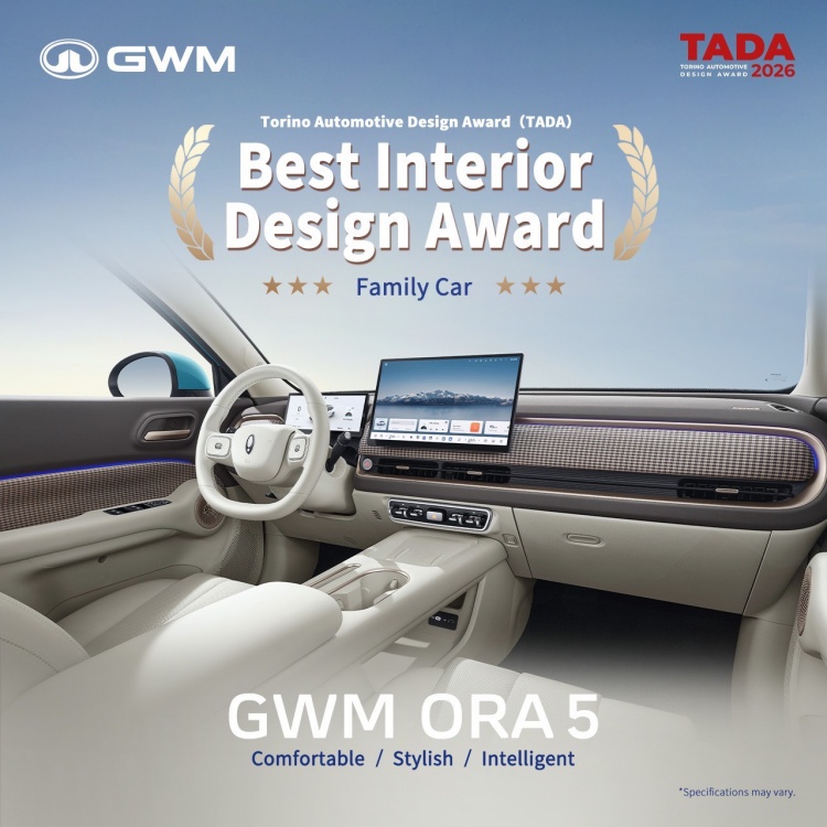 batch_02_GWM-Wins-Two-Major-Honors-at-Torino-Automotive-Design-Award-2026 GWM ORA 5 และ TANK 300 คว้า 2 รางวัลใหญ่จากเวที Torino Automotive Design Award 2026