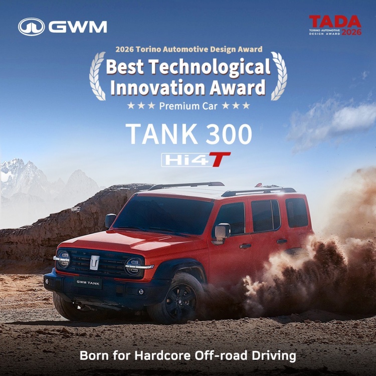 batch_03_GWM-Wins-Two-Major-Honors-at-Torino-Automotive-Design-Award-2026 GWM ORA 5 และ TANK 300 คว้า 2 รางวัลใหญ่จากเวที Torino Automotive Design Award 2026