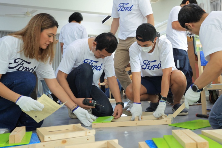 batch_05.-Ford-Global-Caring-Month-2026 ฟอร์ดจัด 2 กิจกรรมใหญ่ มุ่งเตรียมความพร้อมทักษะของเด็กและเยาวชน ในกรุงเทพฯ-ระยอง ภายใต้โครงการ Global Caring Month