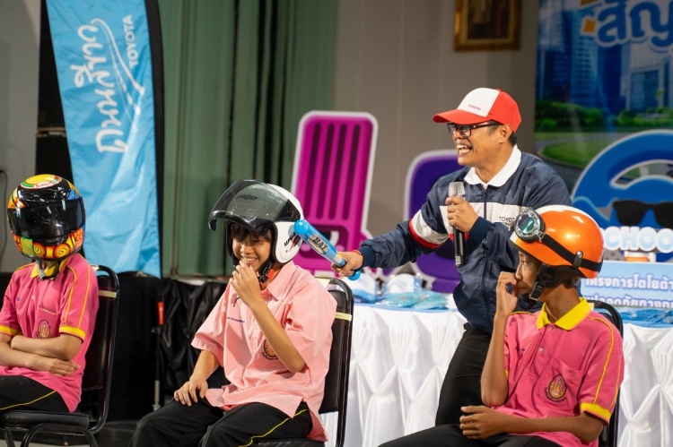 batch_DSC00735 “School SAFE สัญจร” โตโยต้านำร่องสร้างวินัยคนรุ่นใหม่ ขับขี่ปลอดภัยในจังหวัดขอนแก่น