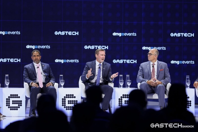 batch_Gastech-3-2 “Gastech 2026” วันที่สองคึกคัก! ผู้นำนานาชาติเร่งถกโจทย์ไฟฟ้ารับยุค AI