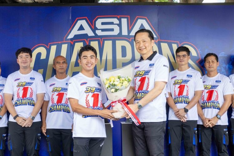 batch_S__634355724 ยามาฮ่าประดับดาวทอง “ไอเดีย” กฤตภัทร ผงาดแชมป์ ARRC 2026