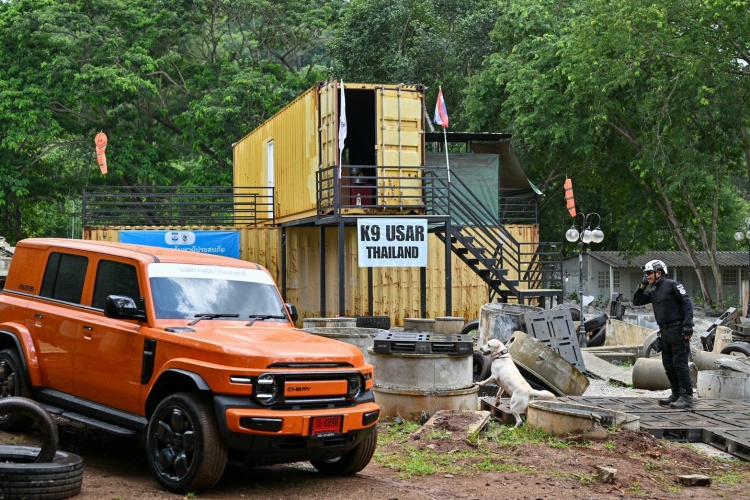 batch_เชอรี-เปิดภารกิจ-V23-x-K9-USAR-ส่งต่อพลังรถไฟฟ้าสนับสนุนทีม-K9-USAR_5 เชอรี ประเทศไทย เตรียมเปิดภารกิจ “V23 x K9 USAR” ส่งต่อพลังรถไฟฟ้า สนับสนุนทีมค้นหาและกู้ภัย