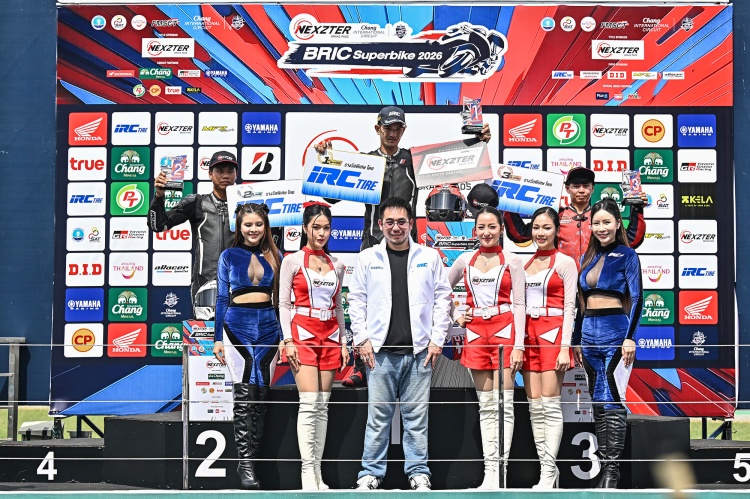 batch_5.250_Poduim NEXZTER BRIC Superbike สนาม 3 เดือดกลางสายฝน “บอล–โกยุ” หักปากกาเซียน! ลุ้นชิงดำนัดส่งท้ายปี