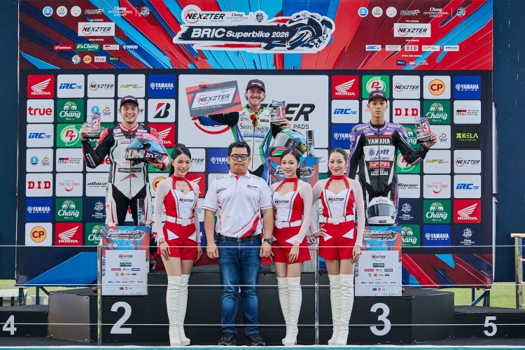 batch_9.SB1_Poduim NEXZTER BRIC Superbike สนาม 3 เดือดกลางสายฝน “บอล–โกยุ” หักปากกาเซียน! ลุ้นชิงดำนัดส่งท้ายปี