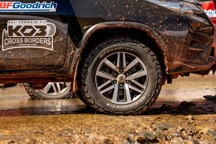 batch_KK204041 BFGoodrich All-Terrian T/A KO3 Influencer Caravan 2026 พิสูจน์สมรรถนะออฟโรดบนเส้นทางผจญภัยข้ามพรมแดนไทย-ลาว
