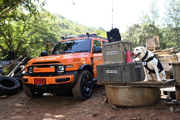 batch_เชอรี-ประเทศไทย-เดินหน้าภารกิจ-CHERY-V23-x-K9-USAR_12 “CHERY V23 x K9 USAR” ส่งมอบรถไฟฟ้า Chery V23 สนับสนุนทีมสุนัขกู้ภัยแห่งชาติ “K9 USAR”