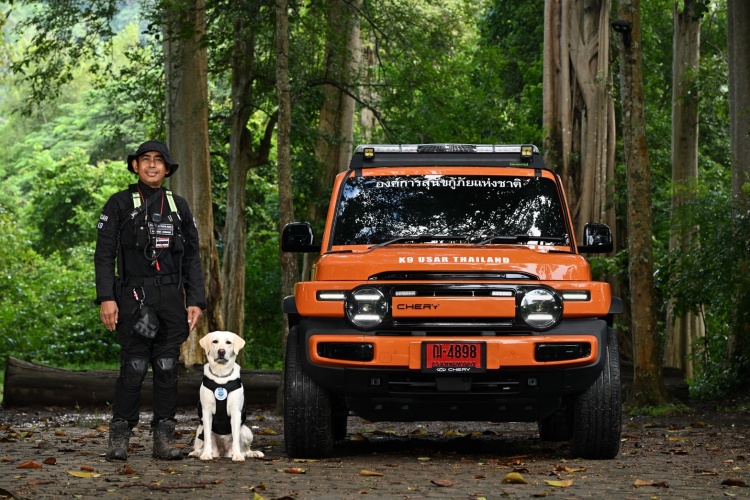 batch_เชอรี-ประเทศไทย-เดินหน้าภารกิจ-CHERY-V23-x-K9-USAR_6 “CHERY V23 x K9 USAR” ส่งมอบรถไฟฟ้า Chery V23 สนับสนุนทีมสุนัขกู้ภัยแห่งชาติ “K9 USAR”